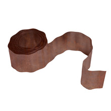 Bedkant i råjern L:500 x H:16 cm